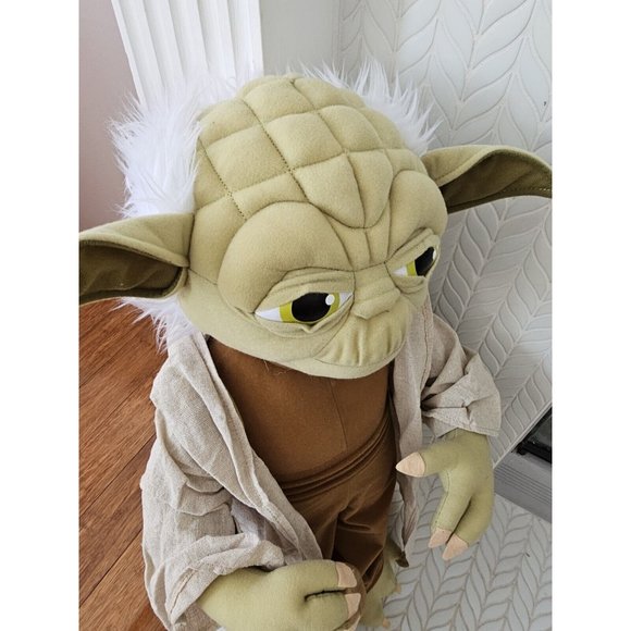 RARE Star Wars Plush Yoda 26" - Store Display 2013 Jumbo HTF Realistic Lucasfilm - Picture 9 of 12